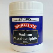Morgan's Sodium Metabisulphite 500g
